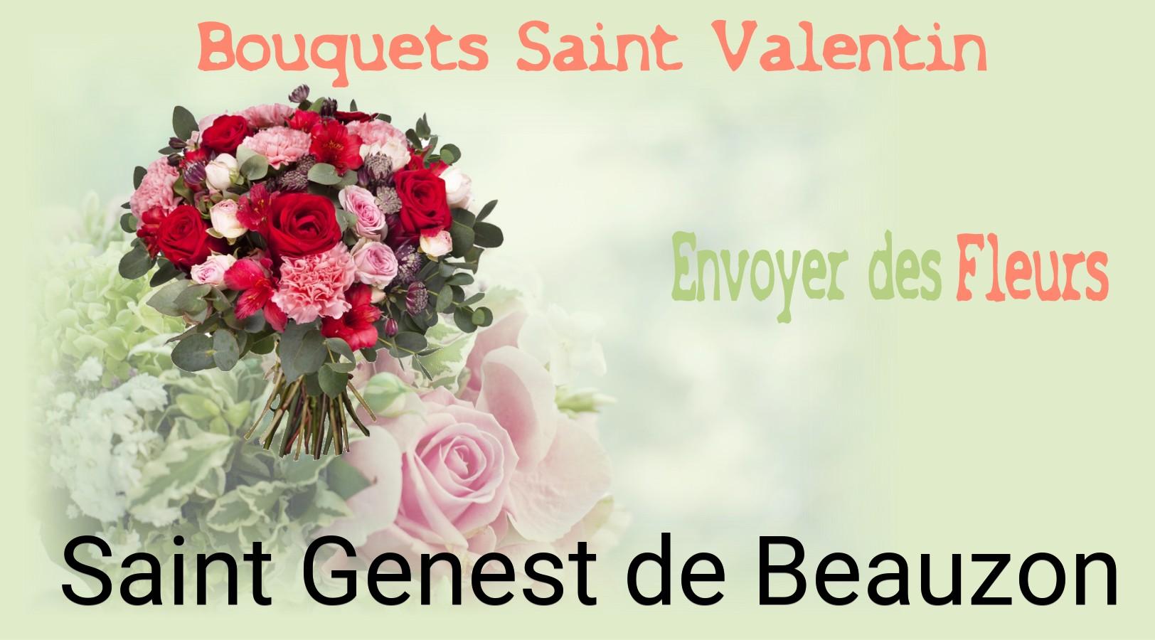 Roses de Saint-Valentin livrées à Saint-Genest-de-Beauzon
